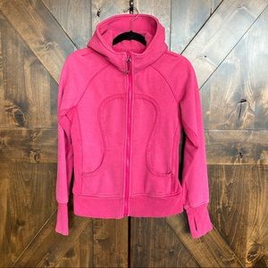 Lululemon scuba hoodie. Pink. Size 6